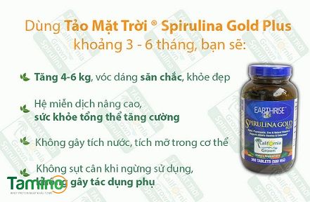 Tao Mat Troi Spirulina Gold Plus 4 Result