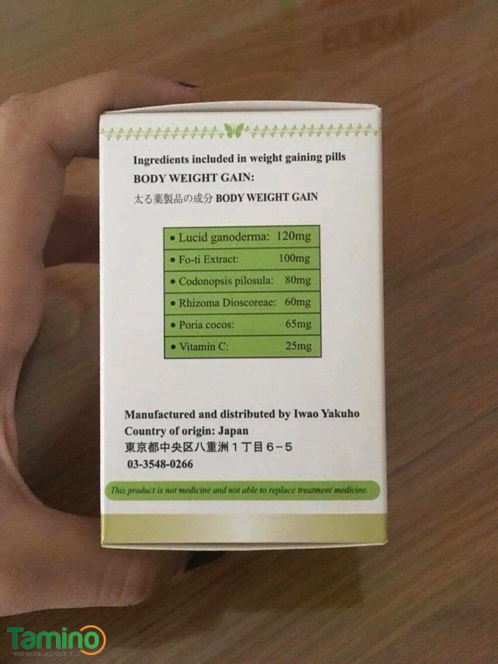 Thuoc Tang Can Body Weight Gain Nhat Ban 1 Result